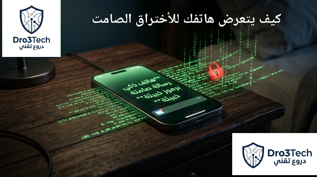 الاختراق الصامت: رسالة خفية تسرق بياناتك البنكية دون أن تلمس شاشة هاتفك! (الرعب القادم)