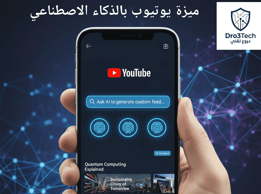خلاصة يوتيوب الجديدة: اطلب من الذكاء الاصطناعي إنشاء قائمة فيديوهات مخصصة لك فوراً