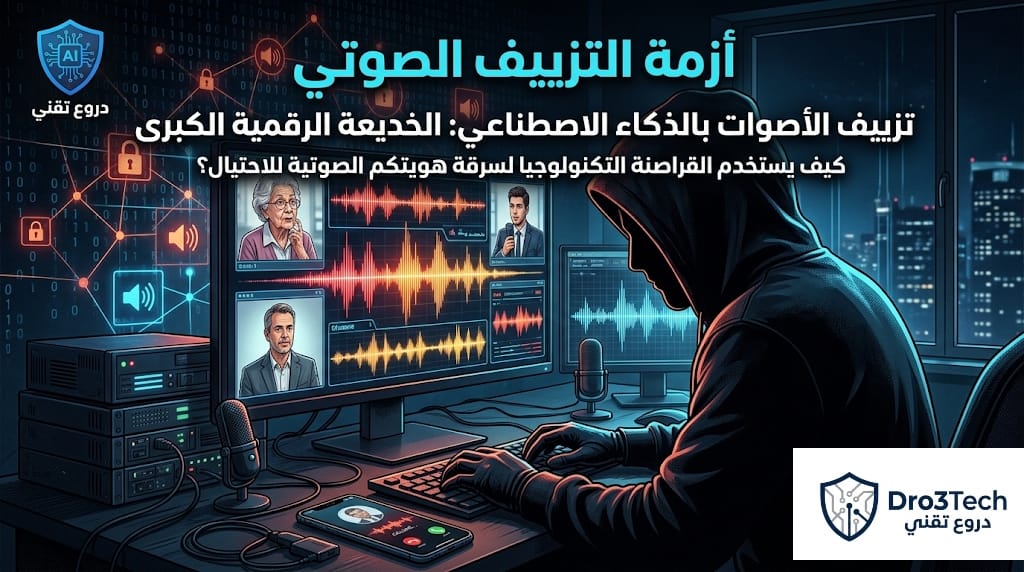 أزمة التزييف الصوتي (Voice Cloning): التكنولوجيا بريئة والمجرم الحقيقي يقف خلف الشاشة