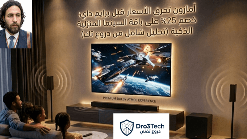 أمازون تحرق الأسعار قبل برايم داي: خصم 25% على باقة السينما المنزلية الذكية (تحليل شامل من دروع تك)