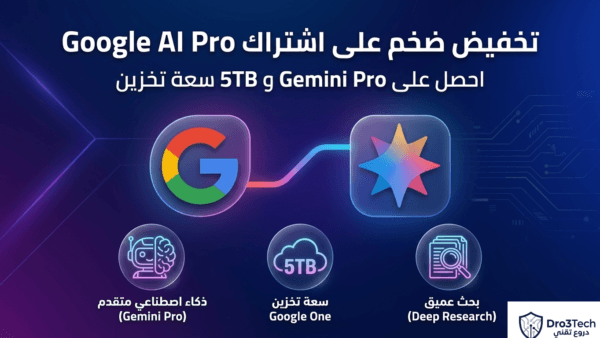 جوجل تطلق تخفيض Google AI Pro ضخم: ثورة الذكاء الاصطناعي من جوجل بين يديك الآن