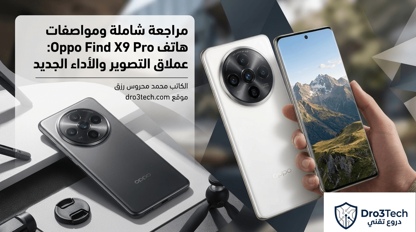 مراجعة شاملة ومواصفات هاتف Oppo Find X9 Pro: عملاق التصوير والأداء الجديد
