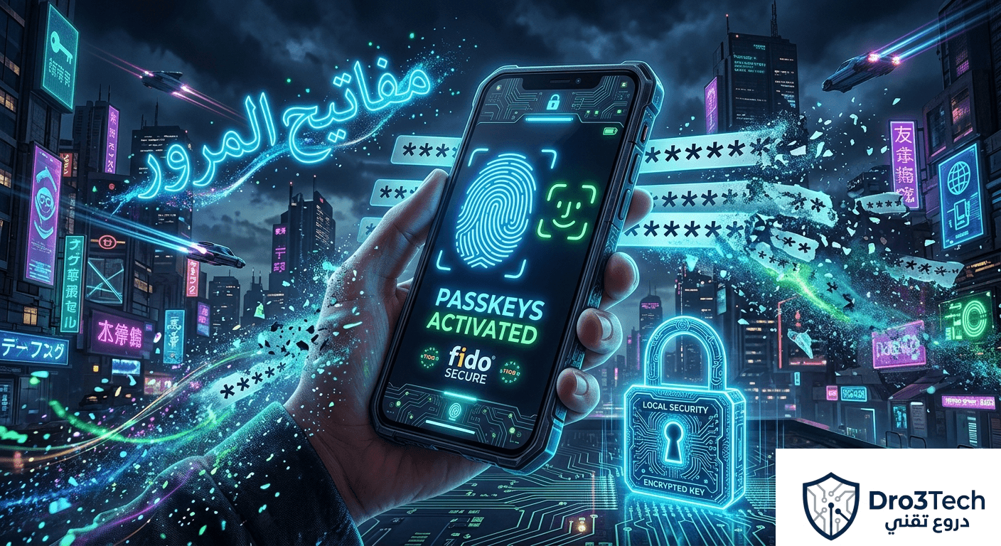 تقنية مفاتيح المرور Passkeys لإنهاء عصر كلمات السر والمصادقة البيومترية