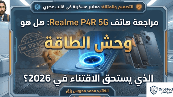 مراجعة هاتف Realme P4R 5G: هل هو “وحش الطاقة” الذي يستحق الاقتناء في 2026؟