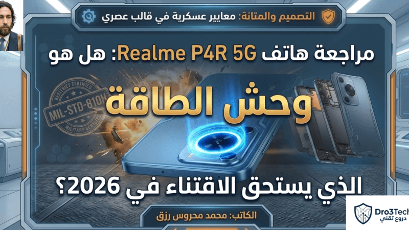 مراجعة هاتف Realme P4R 5G: هل هو “وحش الطاقة” الذي يستحق الاقتناء في 2026؟