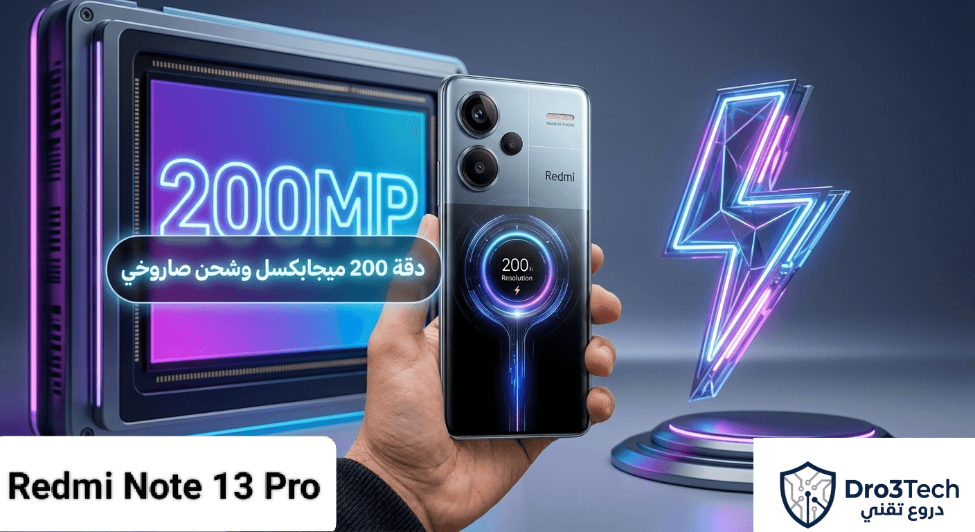 هاتف شاومي ريدمي نوت 13 برو بلس بكاميرا 200 ميجابكسل وشحن فائق السرعة 120 واط.