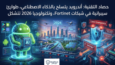 حصاد التقنية: أندرويد يتسلح بالذكاء الاصطناعي، طوارئ سيبرانية في شبكات Fortinet، وتكنولوجيا 2026 تتشكل