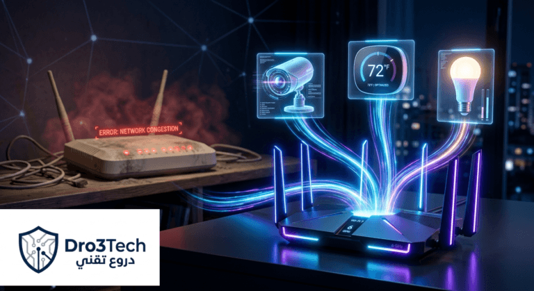 🌐 واي فاي 7 وإنترنت الأشياء (IoT) في 2026: هل حان وقت التخلص من راوترك القديم؟