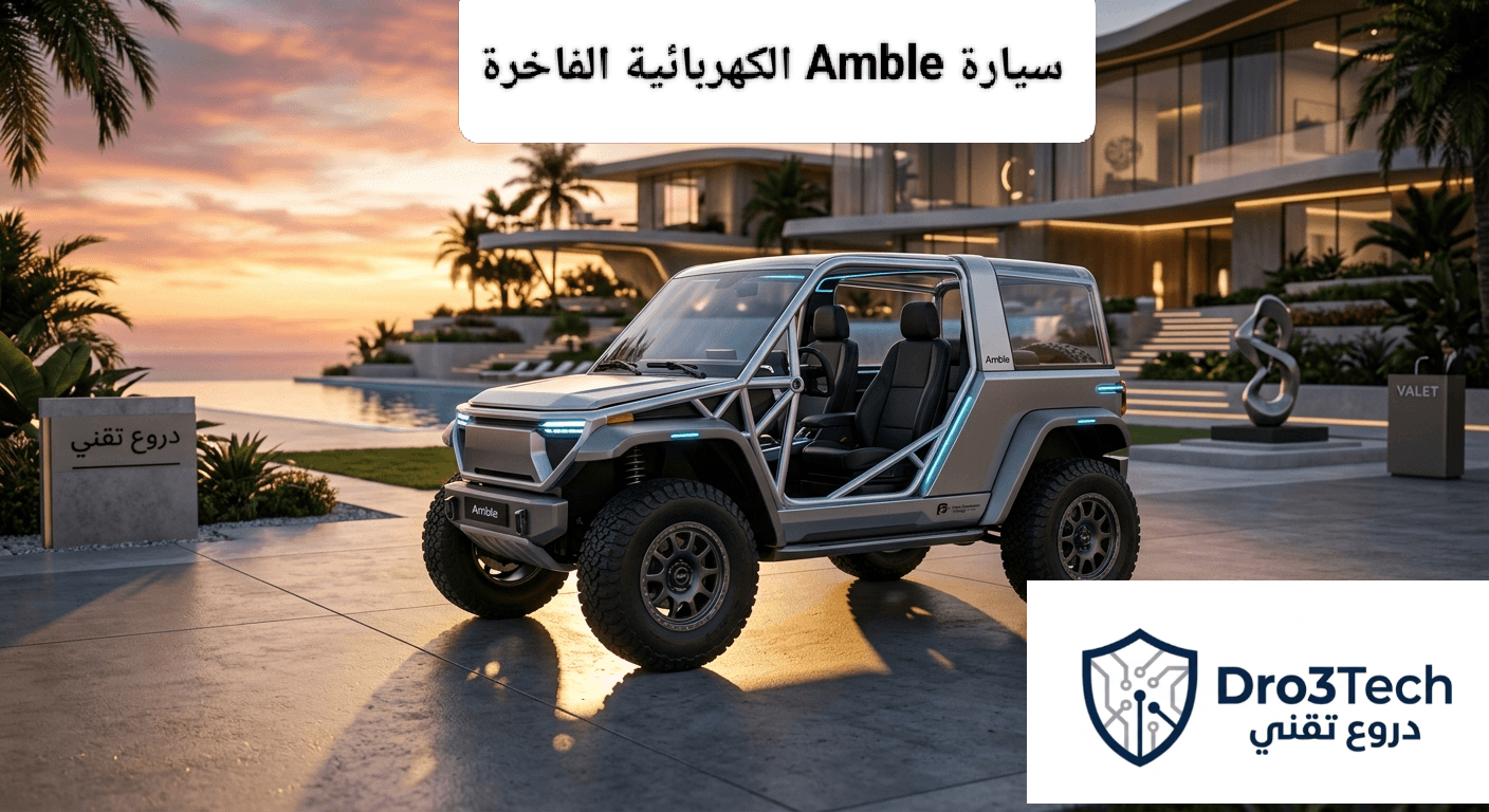 عربة Amble الكهربائية: “جي-كلاس” مركبات الجولف التي قد تغير مفهوم السيارة الثانية (تحليل شامل)