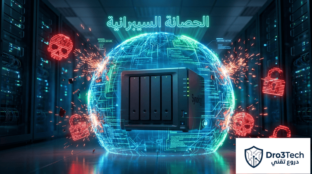 الحصانة السيبرانية والتأمين ضد فيروسات الفدية لسيرفر Synology