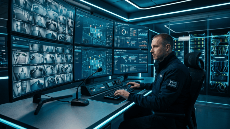برامج VMS للكمبيوتر 2026: الدليل الهندسي لتشغيل غرف التحكم