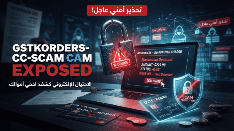 ​5 أدلة قاطعة تكشف نصب منصة gstkorders.cc: دليل تقني لتفكيك فخ Order Grabbing