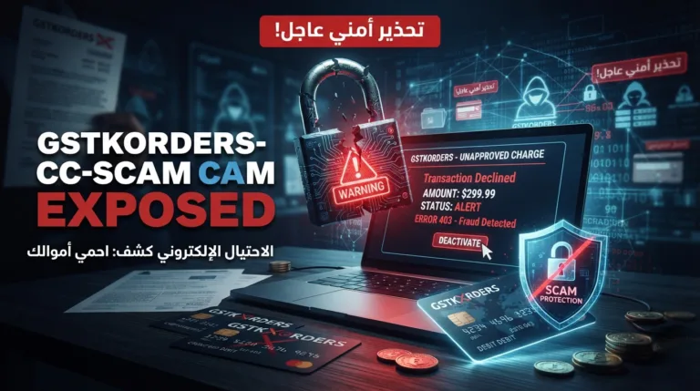 ​5 أدلة قاطعة تكشف نصب منصة gstkorders.cc: دليل تقني لتفكيك فخ Order Grabbing