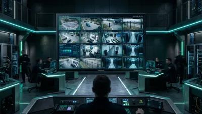 مراجعة شاشة Samsung CCTV الاحترافية لعام 2026: دليل تجهيز غرف التحكم المركزية
