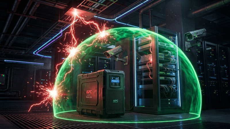 مراجعة جهاز APC Online UPS لعام 2026: 5 أسباب تجعله الحارس الأول للكاميرات والسيرفرات