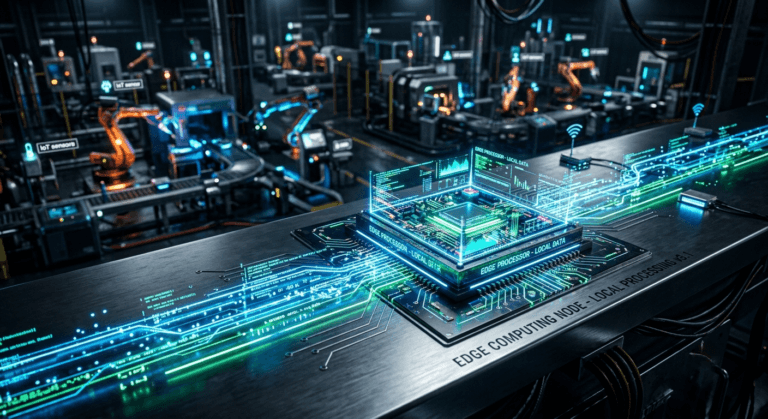 ​مستقبل الحوسبة الحافة في 2030: كيف تقود أنظمة تشغيل IoT ثورة معالجة البيانات الفورية؟