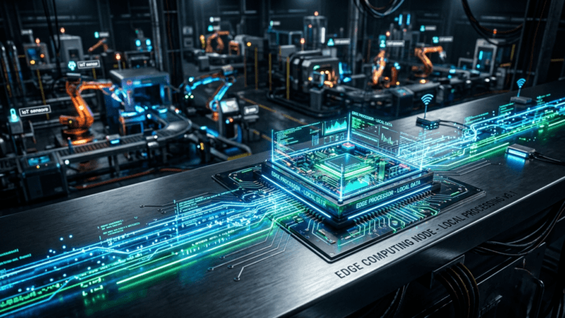 ​مستقبل الحوسبة الحافة في 2030: كيف تقود أنظمة تشغيل IoT ثورة معالجة البيانات الفورية؟